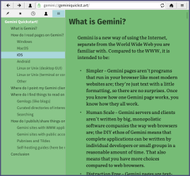 A screenshot of Lagrange on Linux (sway)